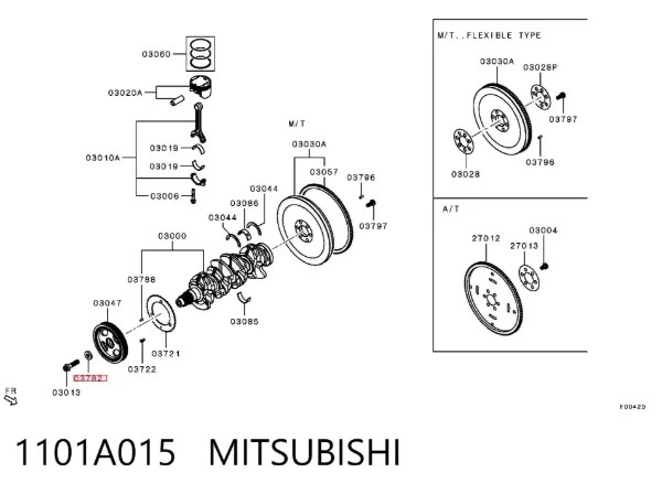  1101A015 Mitsubishi