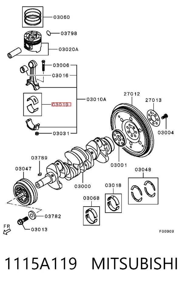  1115A119 Mitsubishi