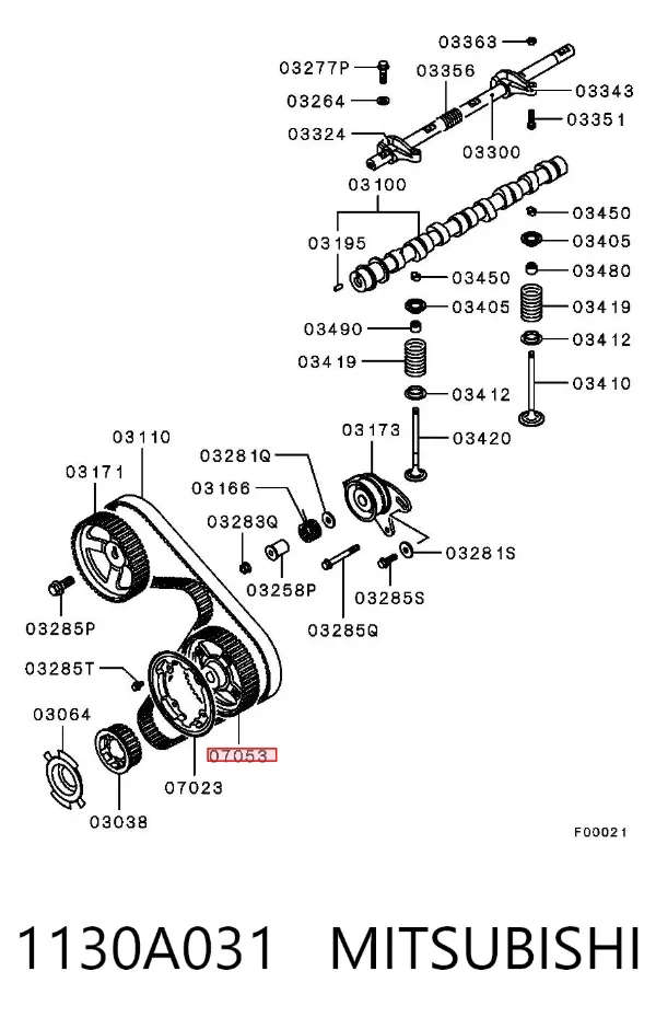  1130A031 Mitsubishi