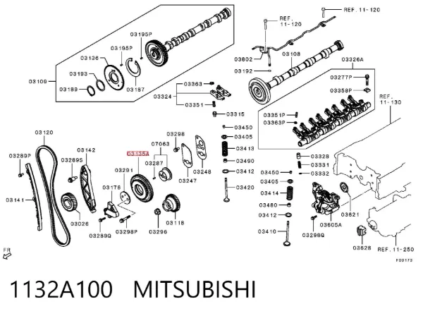  1132A100 Mitsubishi