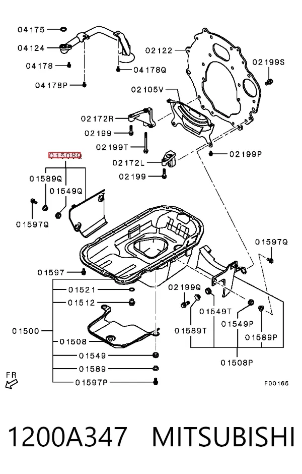  1200A347 Mitsubishi