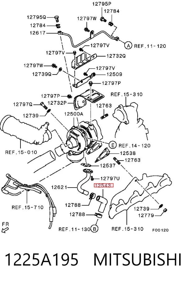  1225A195 Mitsubishi