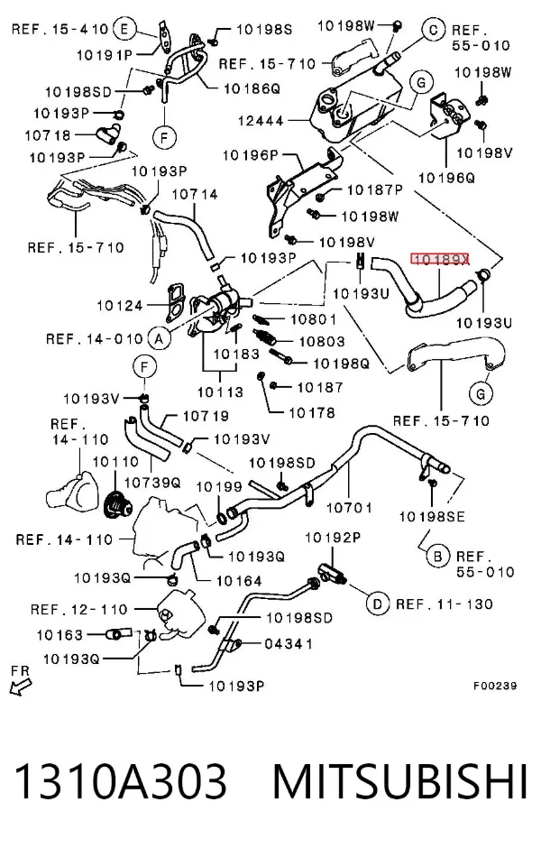  1310A303 Mitsubishi