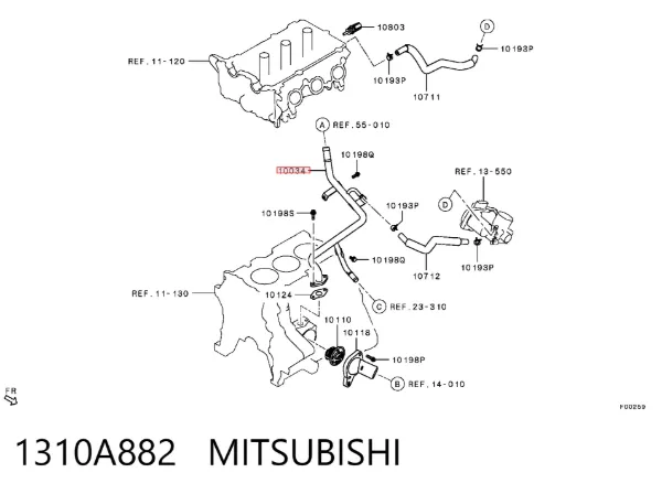  1310A882 Mitsubishi