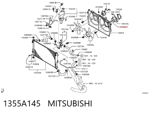  1355A145 Mitsubishi