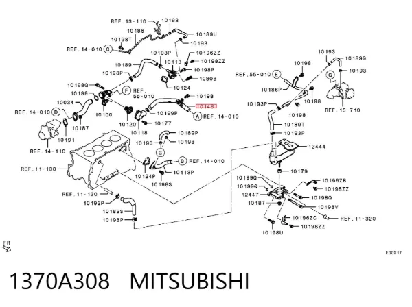  1370A308 Mitsubishi