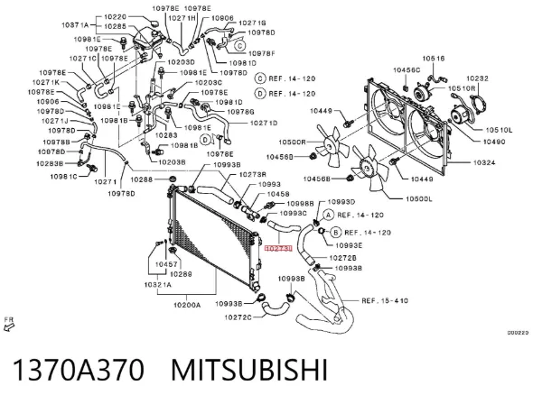  1370A370 Mitsubishi