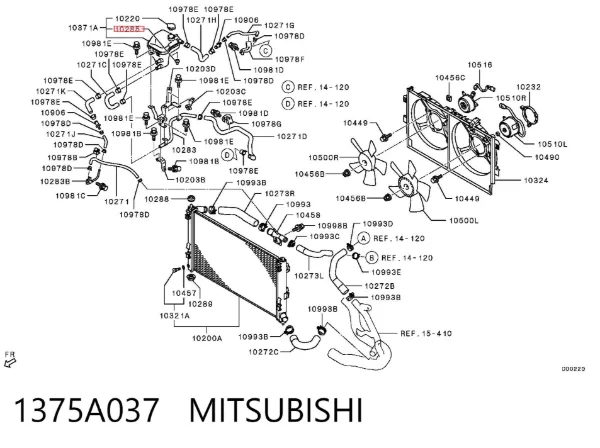  1375A037 Mitsubishi