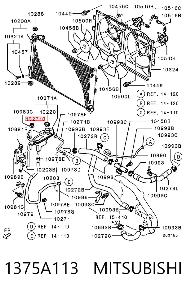  1375A113 Mitsubishi
