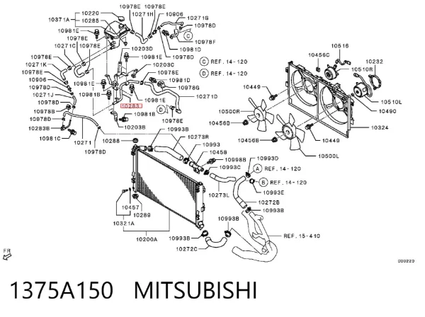  1375A150 Mitsubishi