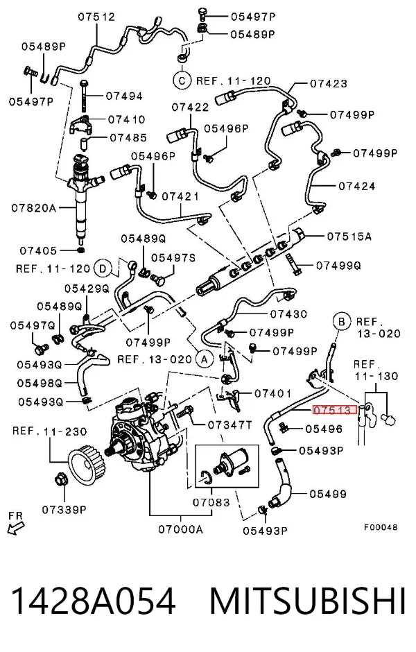  1428A054 Mitsubishi