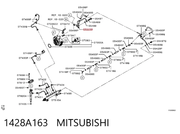  1428A163 Mitsubishi