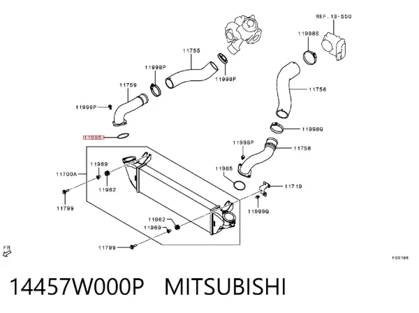  14457W000P Mitsubishi