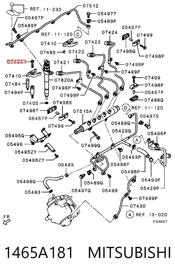  1465A181 Mitsubishi