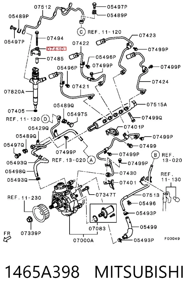  1465A398 Mitsubishi