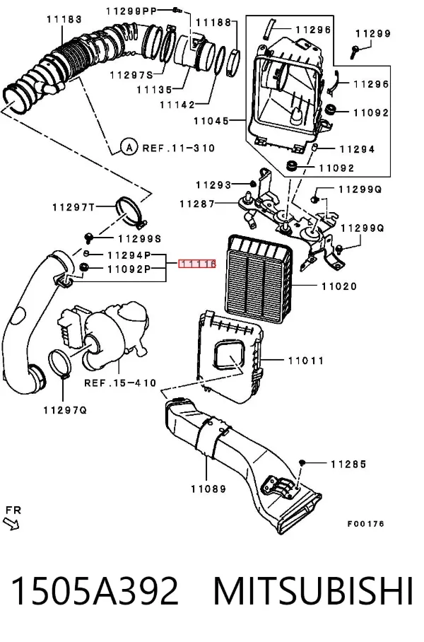 1505A392 Mitsubishi
