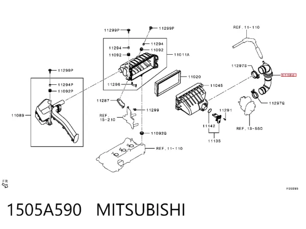  1505A590 Mitsubishi
