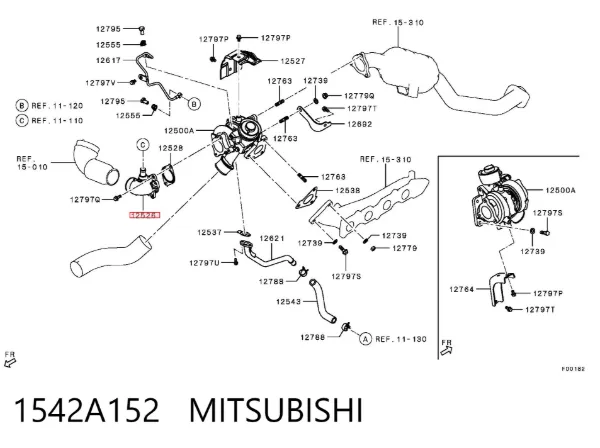  1542A152 Mitsubishi