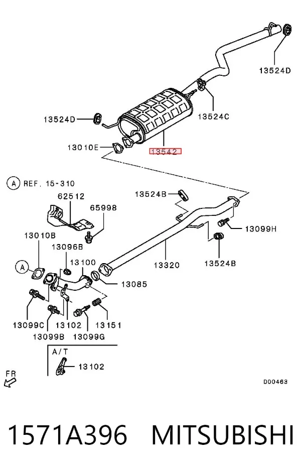  1571A396 Mitsubishi