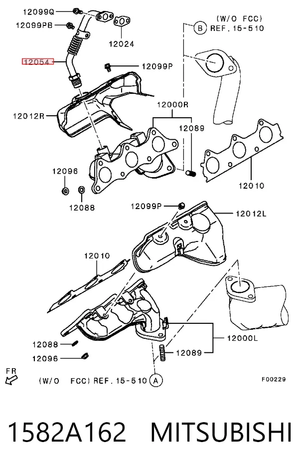  1582A162 Mitsubishi