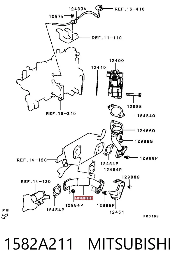  1582A211 Mitsubishi