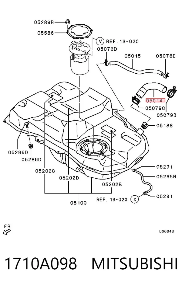  1710A098 Mitsubishi
