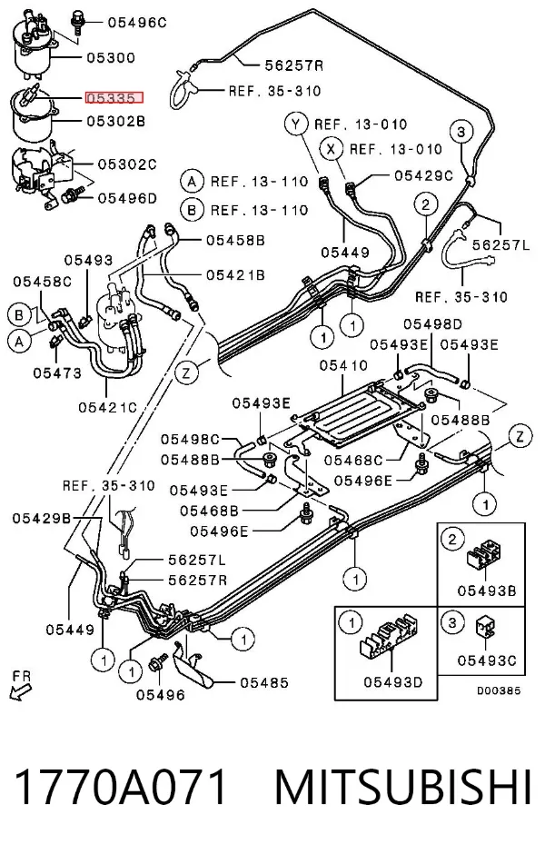  1770A071 Mitsubishi