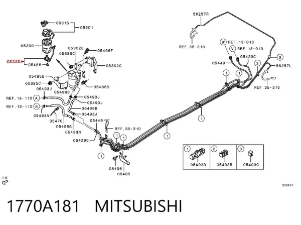  1770A181 Mitsubishi