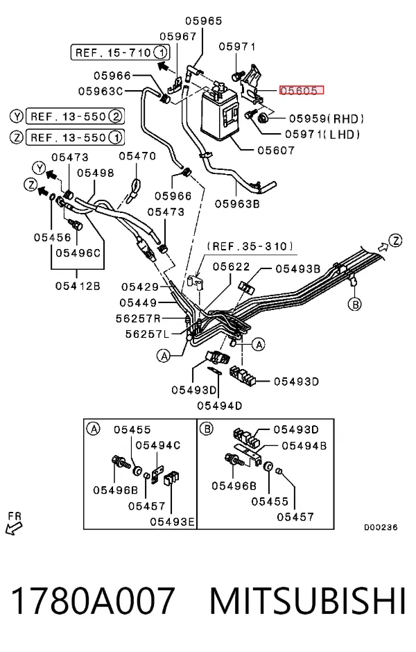  1780A007 Mitsubishi