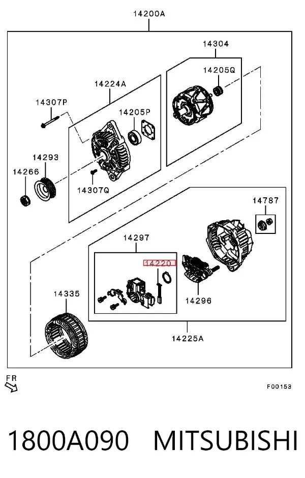  1800A090 Mitsubishi