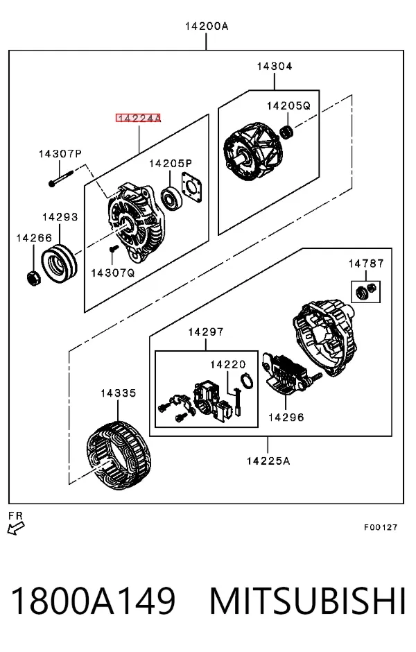  1800A149 Mitsubishi