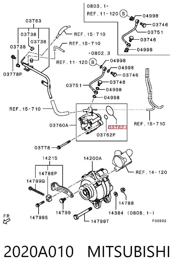  2020A010 Mitsubishi