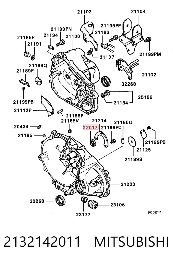 Bucim da árvore intermédia (de equilibração) de motor NJ026 Payen