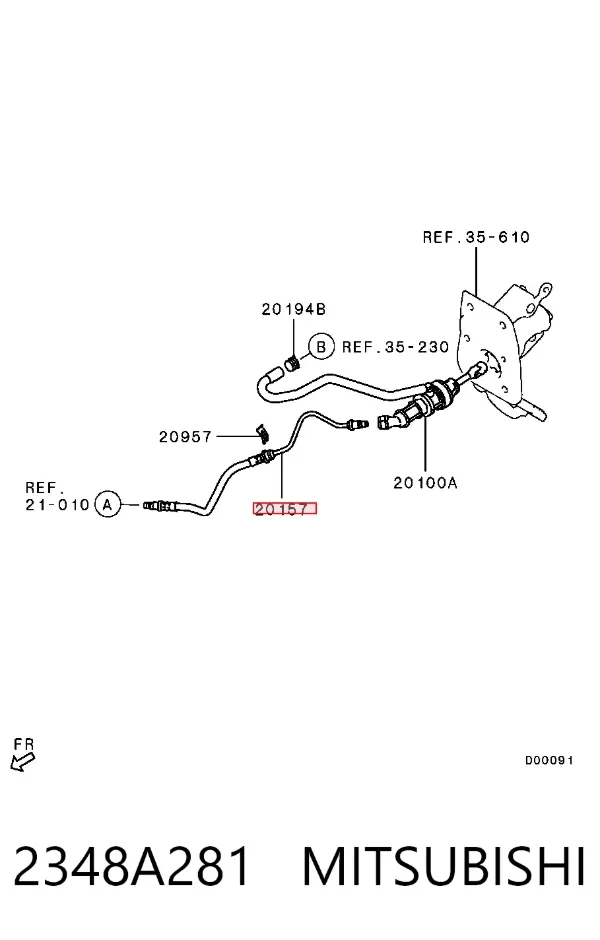  2348A281 Mitsubishi