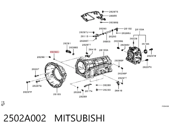 2502A002 Mitsubishi