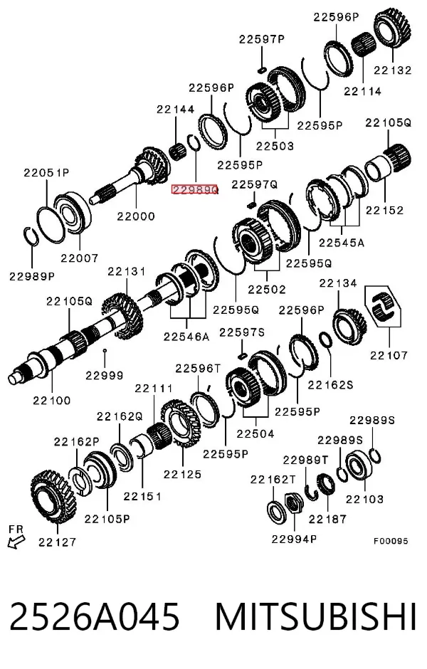  2526A045 Mitsubishi