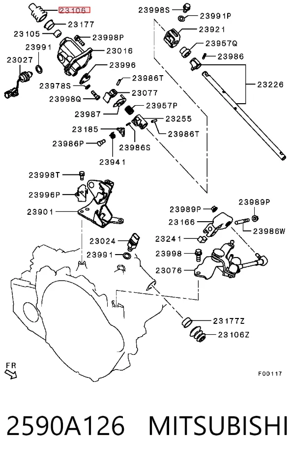  2590A126 Mitsubishi