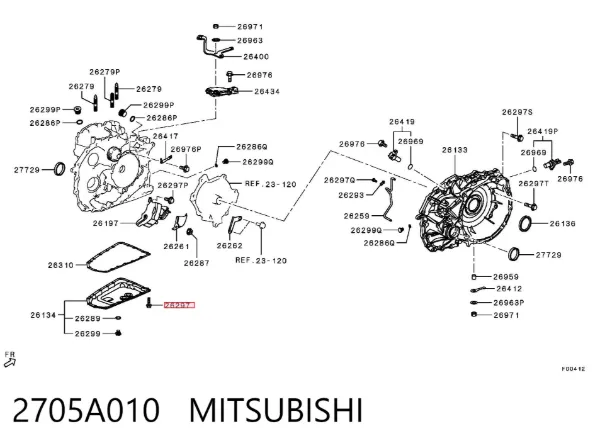  2705A010 Mitsubishi