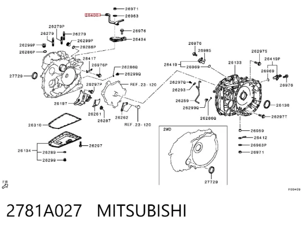  2781A027 Mitsubishi
