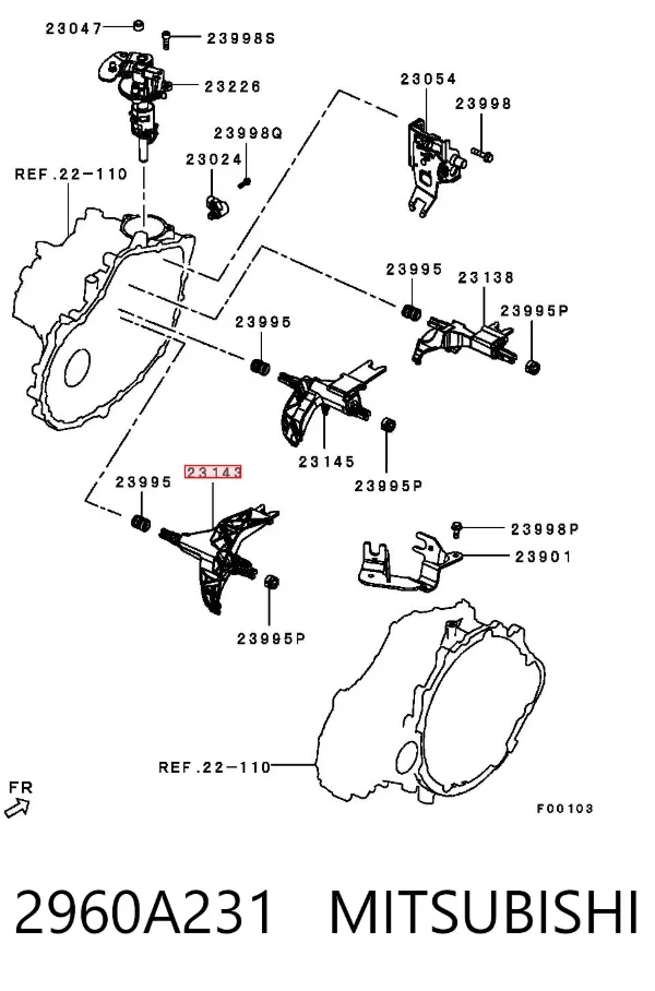  2960A231 Mitsubishi