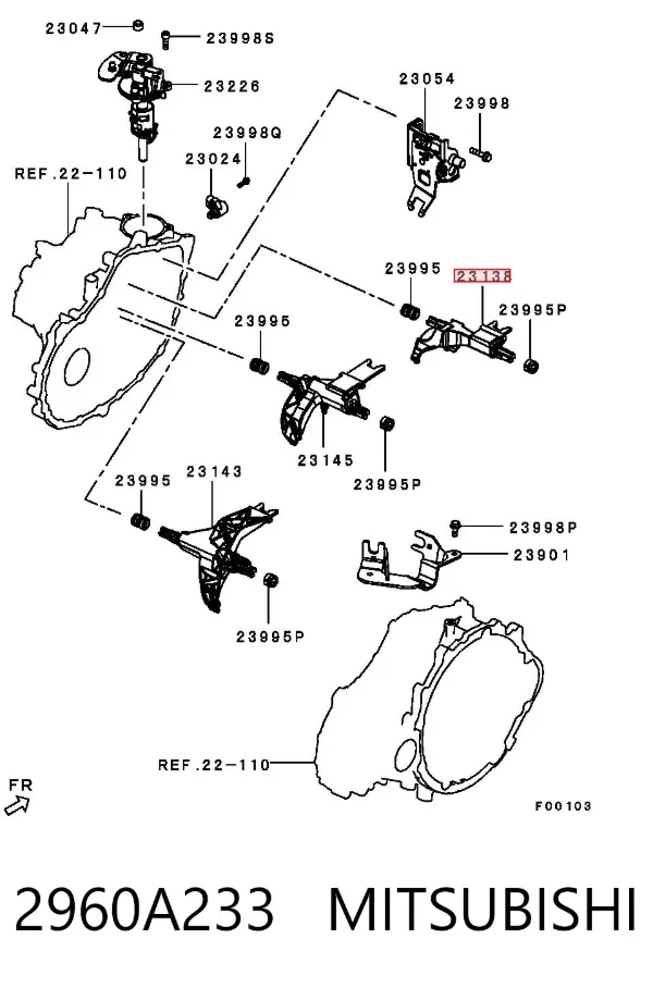  2960A233 Mitsubishi