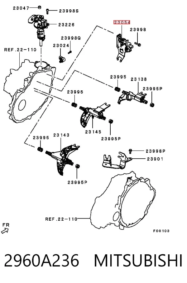  2960A236 Mitsubishi