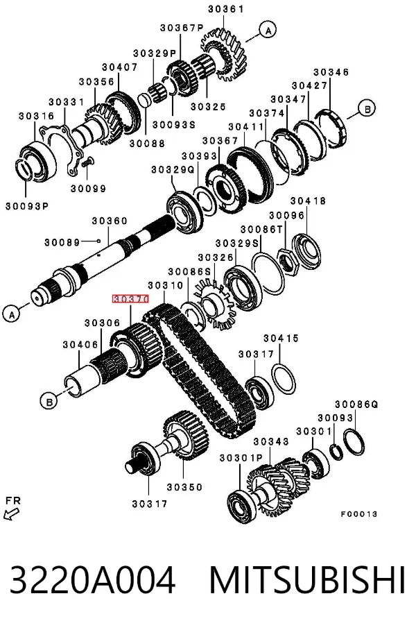  3220A004 Mitsubishi