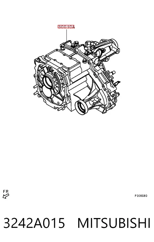 Caixa de transferência 3242A015 Mitsubishi
