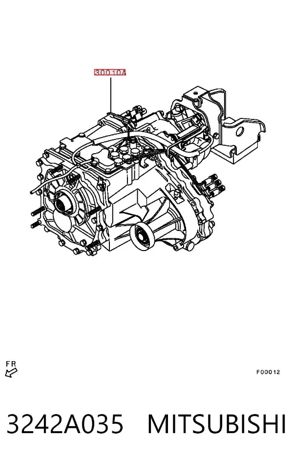 Caixa de transferência Mitsubishi Pajero IV LONG