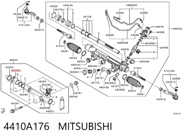  4410A176 Mitsubishi