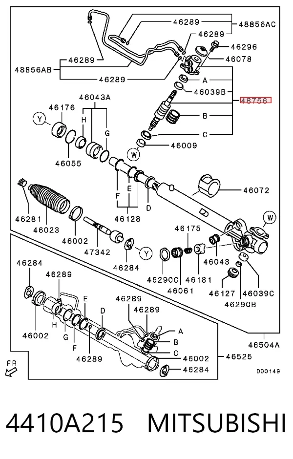  4410A215 Mitsubishi
