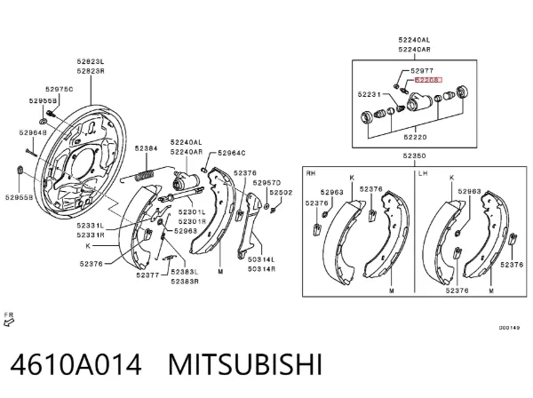  4610A014 Mitsubishi