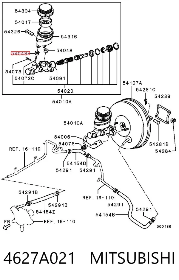  4627A021 Mitsubishi