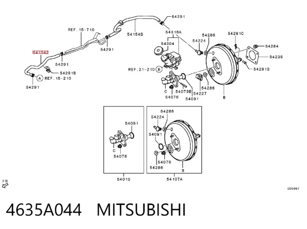  4635A044 Mitsubishi